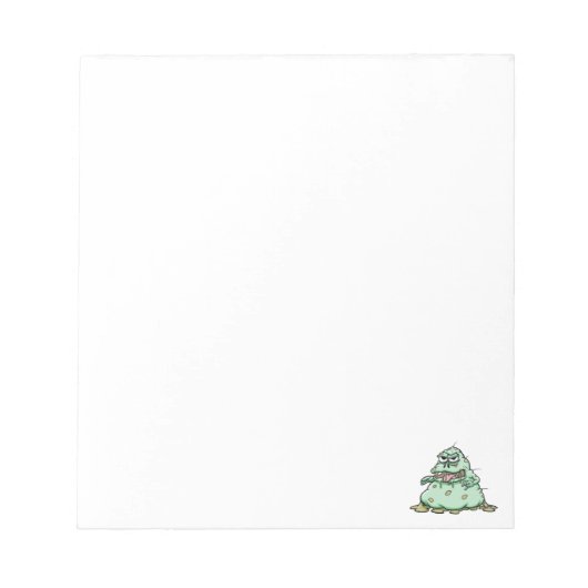 Booger Notepad - 5.5" x 6" Notizblock (Vorderseite)