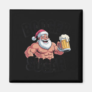 Booger Sugar Santa Funny Weihnachtsmäeme B Magnet