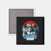 Booger Sugar Sasquatch Funny Gorilla Bigfoot Magnet (Vorderseite/Rückseite)