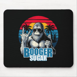 Booger Sugar Sasquatch Funny Gorilla Bigfoot Mousepad