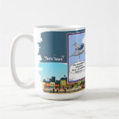 Boogey oder Bogey | Wortwitz Humor Klassiker Kaffeetasse (Links)