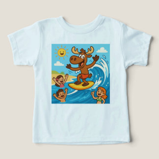 Boogie Board Moose–Action-Packed Beach Tee for Kid