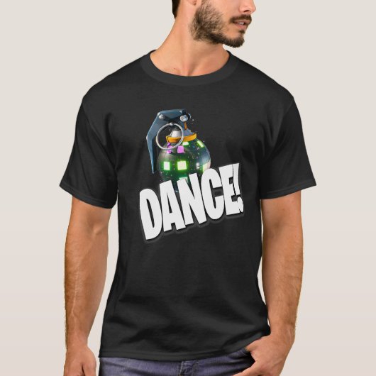 Boogie Bomb Dance Diskothek Battle Royale T-Shirt (Vorderseite)