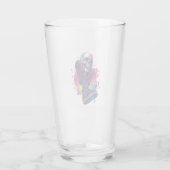 Boogie Bones � Lustiger 70er Disco-Totenkopf Glas (Rückseite)