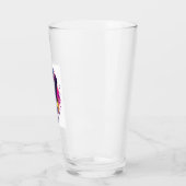Boogie Bones � Lustiger 70er Disco-Totenkopf Glas (Links)