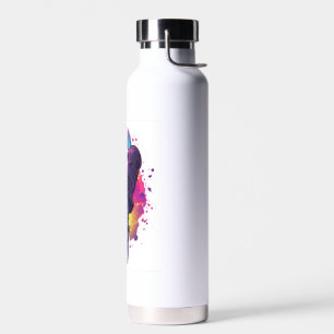 Boogie Bones � Lustiger 70er Disco-Totenkopf Trinkflasche