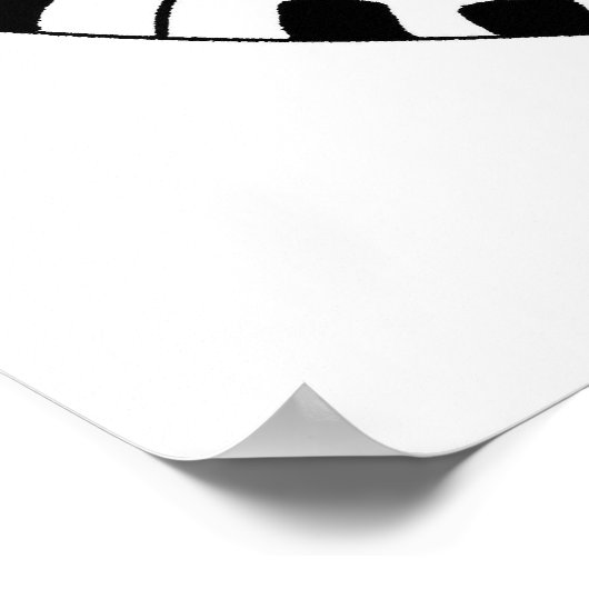 Boogie Cat Poster (Ecke)