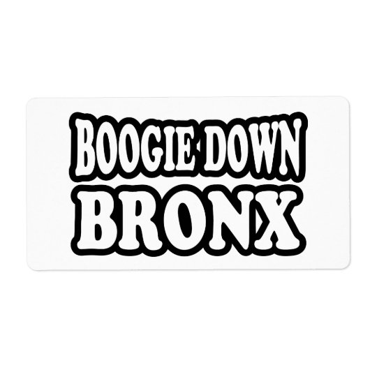 Boogie Down Bronx, NYC (Vorne)