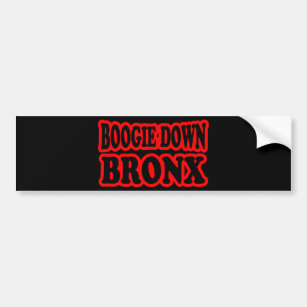 Boogie Down Bronx, NYC Autoaufkleber