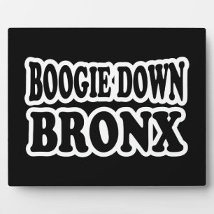 Boogie Down Bronx, NYC Fotoplatte