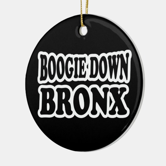 Boogie Down Bronx, NYC Keramikornament (Links)