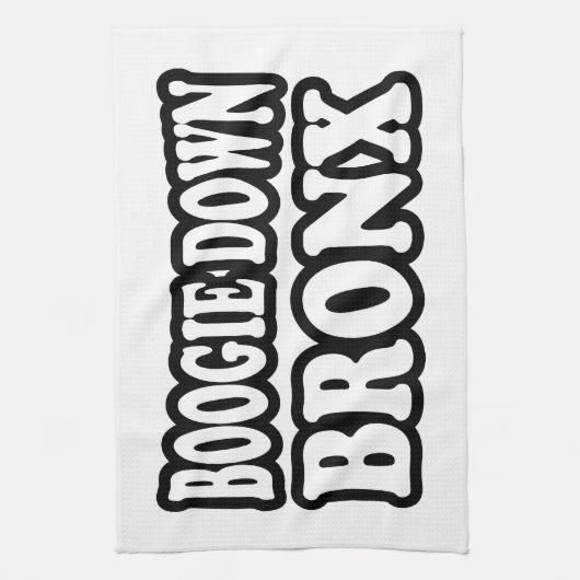 Boogie Down Bronx, NYC Küchentuch (Vertikal)