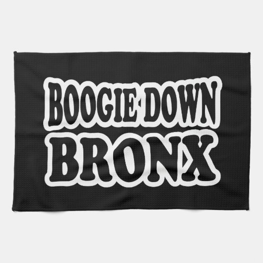 Boogie Down Bronx, NYC Küchentuch (Horizontal)