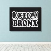 Boogie Down Bronx, NYC Leinwanddruck (Insitu (Holzboden))