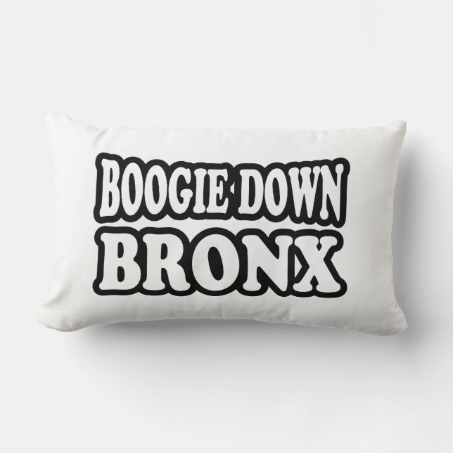 Boogie Down Bronx, NYC Lendenkissen (Vorderseite)