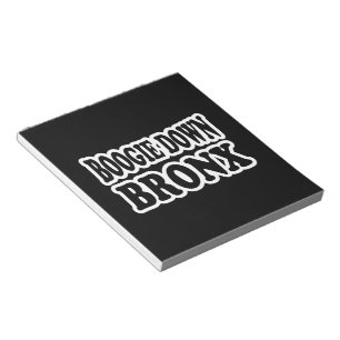 Boogie Down Bronx, NYC Notizblock