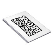 Boogie Down Bronx, NYC Notizblock (Rechte Seite)
