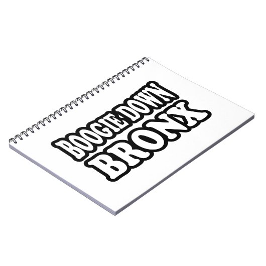 Boogie Down Bronx, NYC Notizblock (Linke Seite)