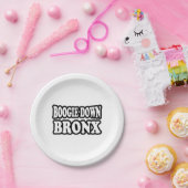 Boogie Down Bronx, NYC Pappteller (Party)