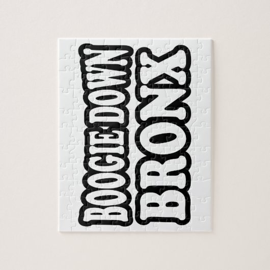 Boogie Down Bronx, NYC Puzzle (Vertikal)