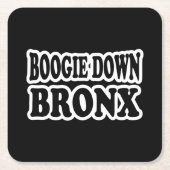 Boogie Down Bronx, NYC Rechteckiger Pappuntersetzer (Vorderseite)
