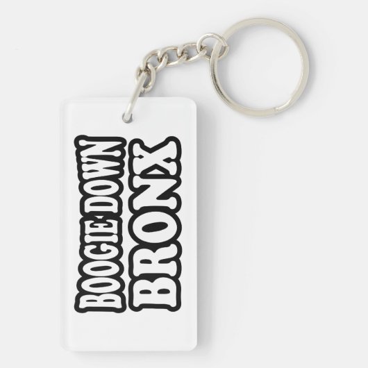 Boogie Down Bronx, NYC Schlüsselanhänger (Rückseite)