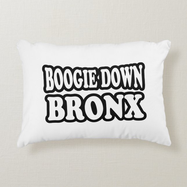 Boogie Down Bronx, NYC Zierkissen (Vorderseite)