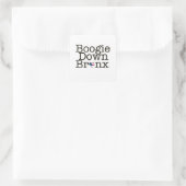 Boogie Down Bronx Sticker (Tasche)