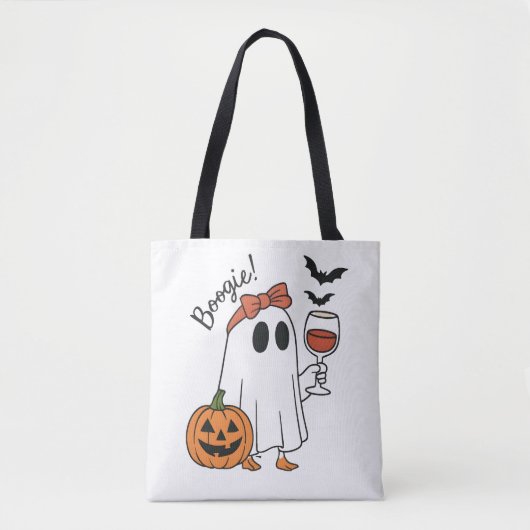 Boogie Halloween Ghost Tasche (Vorderseite)