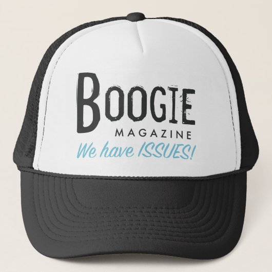 Boogie-Hut Truckerkappe (Vorderseite)