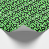 Boogie Man, Beängstigender Typ Geschenkpapier (Ecke)