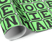 Boogie Man, Beängstigender Typ Geschenkpapier (Rolleneckpunkt)