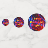 Boogie Nights und Disco Lights 1 Konfetti (Vorderseiten)