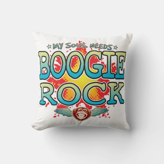 Boogie Rock Soul Cushion Kissen (Vorderseite)