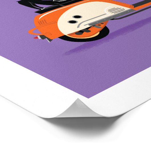 Boogie über Tula Poster (Ecke)