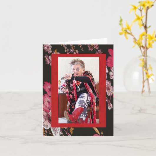 Boogie und Lick den Spoon Karte (Gelbe Blume)