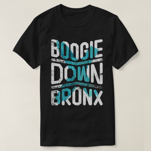 Boogie unten Bronx #1 T-Shirt (Design vorne)