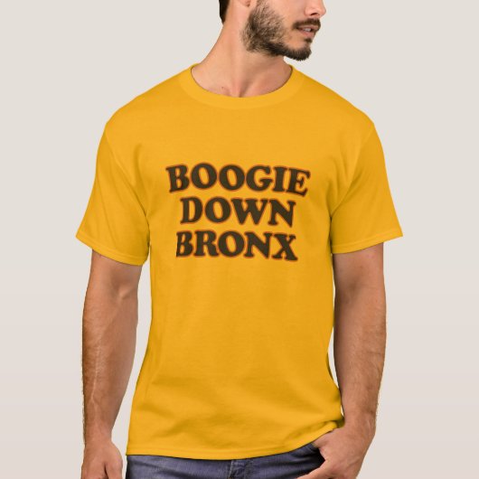 Boogie unten Bronx T-Shirt (Vorderseite)