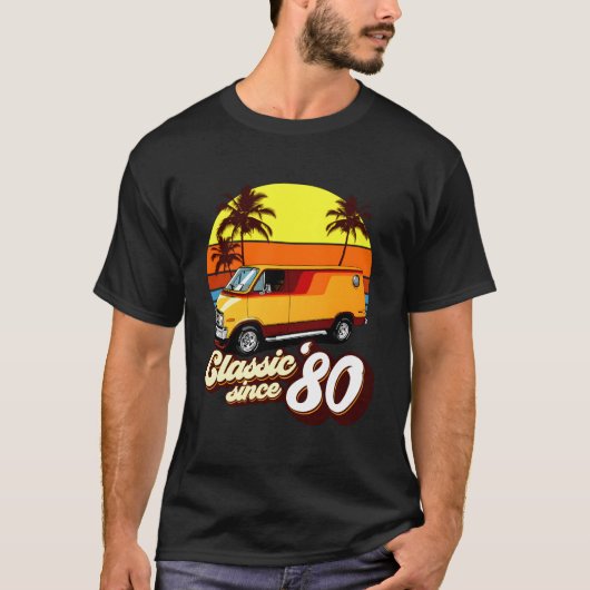 Boogie Van seit 1980 T-Shirt (Vorderseite)