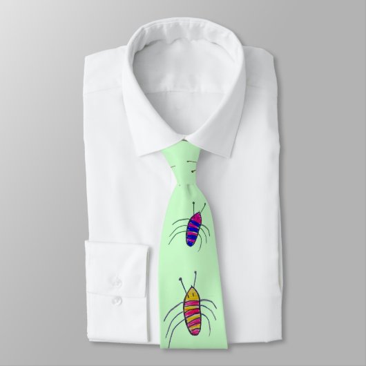 Boogie-Wanzen Krawatte (Gebunden)