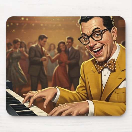 Boogie-Woogie Baron Mousepad (Vorne)