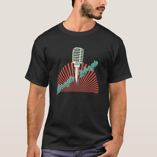 Boogie Woogie Dance Py für Tänzer T-Shirt (Vorderseite)