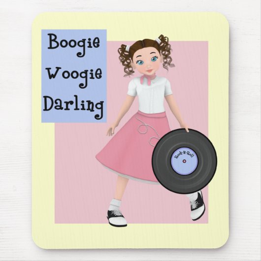 Boogie Woogie Darling-Mausepad Mousepad (Vorne)