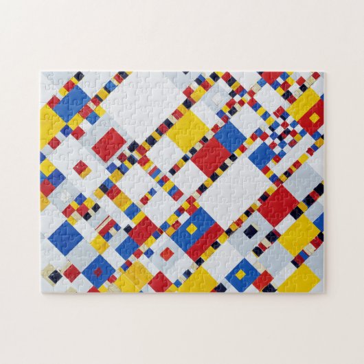 Boogie Woogie, Mondrian Puzzle (Horizontal)