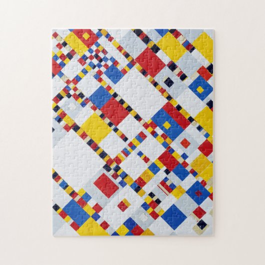 Boogie Woogie, Mondrian Puzzle (Vertikal)