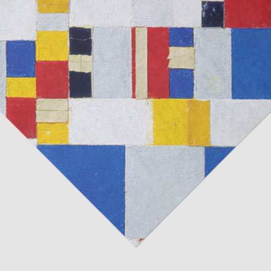 Boogie Woogie, Mondrian Seidenpapier (Ausschnitt)