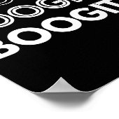 Boogity _ Funny Words On Poster (Ecke)