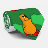 Boogle Krawatte - Grün (Gerollt)