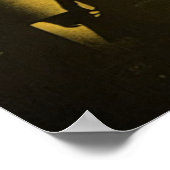 Booh Vampire Yellow Horror Nosferatu Poster (Ecke)