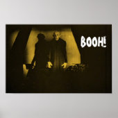 Booh Vampire Yellow Horror Nosferatu Poster (Vorne)